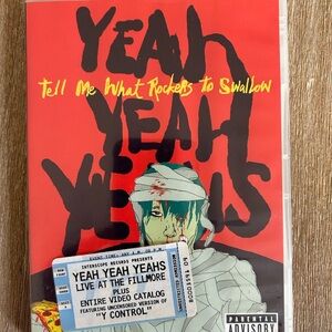 Yeah Yeah Yeahs Tell Me What Rockers to Swallow DVD